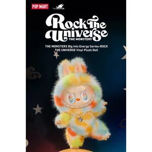 🔥THE MONSTERS Big into Energy Series-ROCK THE UNIVERSE Vinyl Plush Doll BNWT🔥